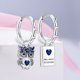 thumbnail image 4 of Pendientes De Plata De Ley 925 Circón De Flor De Corazón Circular Para Hacer Joyas Mujeres Boda Fiesta 2022 Nuevo, 4 of 4