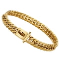 thumbnail image 6 of Gold Curb Chain Metal Dog Collar for Large Dogs, 16mm Thick Training Basic Dog Supplies, 6 of 7