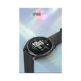 thumbnail image 5 of Nuevo producto Pulsera inteligente con pantalla redonda para estudiantes, reloj inteligente con control del ritmo cardíaco, la presión arterial y la temperatura, color gris y blanco, 5 of 5