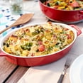 thumbnail image 6 of Staub Ceramic 2-pc Oval Baking Dish Set - Cherry, 6 of 7