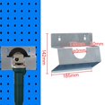 thumbnail image 3 of Lefu Angle Grinder Holder Stand Storage Rack hanging tools pegboard Hole Plate Hook, 3 of 9