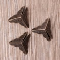 thumbnail image 3 of 10 Pcs Antique Jewelry Box Corner Foot Wooden for Case Corner Protector Bronze T, 3 of 7