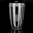 thumbnail image 2 of Vasos de repuesto para NutriBullet (tamaño alto - 24 onzas) de Preferred Parts | Repuestos y accesorios premium para NutriBullet (paquete de 2), 2 of 8