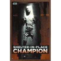Star Wars: Saga - Han Solo - Shelter In Place Wall Poster, 22.375" x 34", Framed