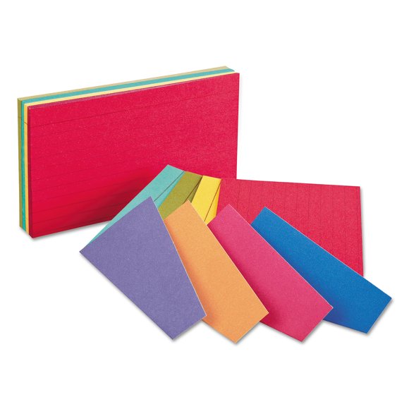 Colored Index Cards