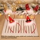 thumbnail image 4 of Diadema de Navidad Injueey Adorno de vestir rojo para adultos y Niños, 4 of 6