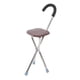thumbnail image 4 of Taburete de Bastón Plegable Silla de Bastón Portátil con Acero Inoxidable Gran Capacidad de Carga Conveniente Y Práctico para Personas Mayores Estable Y Segura, 4 of 8