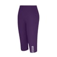 thumbnail image 5 of Neewe Womens Biker Shorts, High Waisted Yoga Shorts for Women Running Gym and Workout-Purple L, 5 of 8