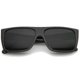 thumbnail image 1 of Retro Flat Top Wide Temple Eazy E Style Rectangle 57mm, 1 of 5