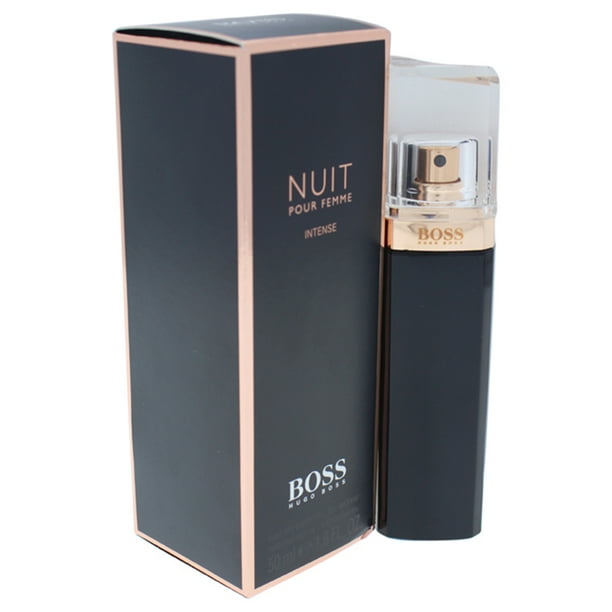 Perfume EDP Hugo Boss Hugo Boss Boss Nuit Pour Femme Intense Perfume EDP Dama 1.6oz Walmart en linea