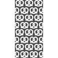 thumbnail image 2 of CafePress - Gray And White Twisted Yummy Prestzels - Large Beach Towel, Soft 30"x60" Towel with Unique Design, 2 of 3