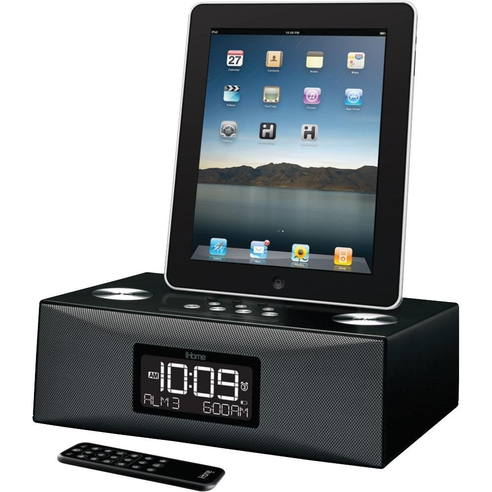 Refurbished iHome Dual Alarm Clock Radio App ENHANCED AM FM PRESETS
