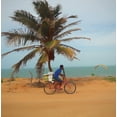 thumbnail image 2 of Bolokofsky, Ronald 20x20 White Modern Wood Framed Museum Art Print Titled - Island Delivery, 2 of 4