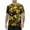 Yellow&11#F0505, variant on Fabrcox Camo Mens Sun Shirt UPF 50 Ice Silk Short Sleeve Mens Fishing Shirt Sun Protection Lightweight Cooling Summer Outdoor Hiking Mens Rash Guard