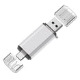 thumbnail image 1 of Disque U 128G Ordinateur mobile Double Usage 64G Rotatif USB Haute Vitesse TYPE-C64G USB pour Voiture pour Téléphone Intelligent Android, Ordinateurs, MacBook, Tablettes, PC, 1 of 5