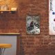 thumbnail image 4 of Dibujo de chapa de motocicleta, pintura de Metal, pared de estaño, póster para el hogar, cartel para dormitorio Tmvgtek Para estrenar, 4 of 9