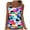 Multicolor, variant on Miqool Tankini Swimsuits for Women Two Piece Bathing Suit Tummy Control Racerback Blouson Swim Tank Top with Boy Shorts Swimwear