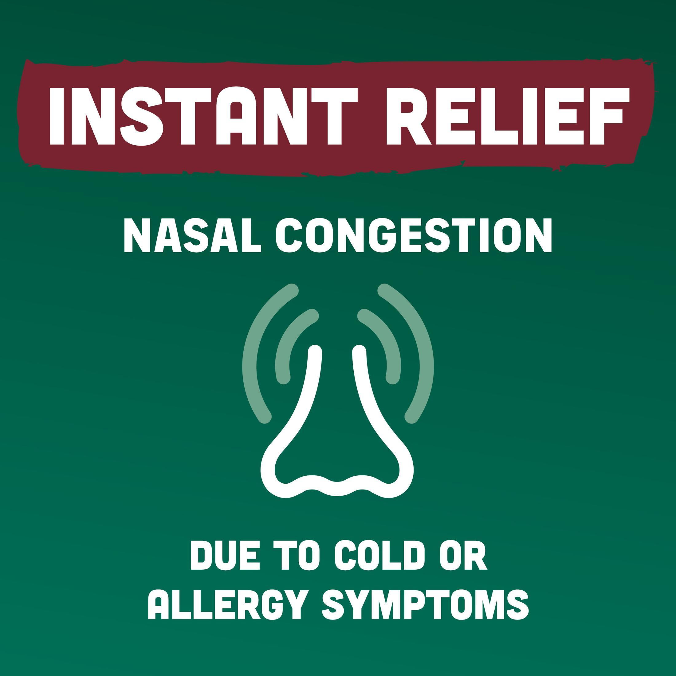 (3 pack) Afrin No Drip Severe Congestion Nasal Spray Twin Pack, Non-Drowsy, Fast-Acting Nasal Decongestant for Nasal Congestion and Sinus Pressure Relief, Adults and Children 6 and Older, .5 fl oz (Pack of 2)