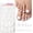 White, variant on 120 count Press Toenails Women   Nails with Glue Tabs, Bright Red  Toenails Press  Nails  Stick False Toenails Square   Nails Press ons Pedicure Glue   Tips for