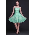 thumbnail image 2 of Bimba Robe d'Été Sans Manches Mini Fluide Teinture sur Nœuds pour Femme, Robe Soleil à Imprimé Floral - Petit, 2 of 5