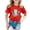 Red, variant on Girls Clothes Cute Graphic Shirts Kids Short Sleeve T-Shirt Ocean Tee Tops Outfits