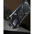 thumbnail image 3 of Bemz Rugged Case for iPhone 15 Pro Max - Tough Magnetic Ring Stand Charger Cover with Tempered Glass Screen Protectors (Black), 3 of 6