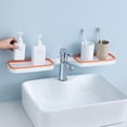 thumbnail image 1 of Bathroom Corner Wall-mounted Punch-Free Rack Storage Rack Corner Shower Drain Rack Holder Corner Shower Shelf Shelves Bathroom Accessories, 1 of 9