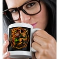 thumbnail image 2 of 3dRose, Leprechaun firefighter logo, 11oz Mug, 2 of 7