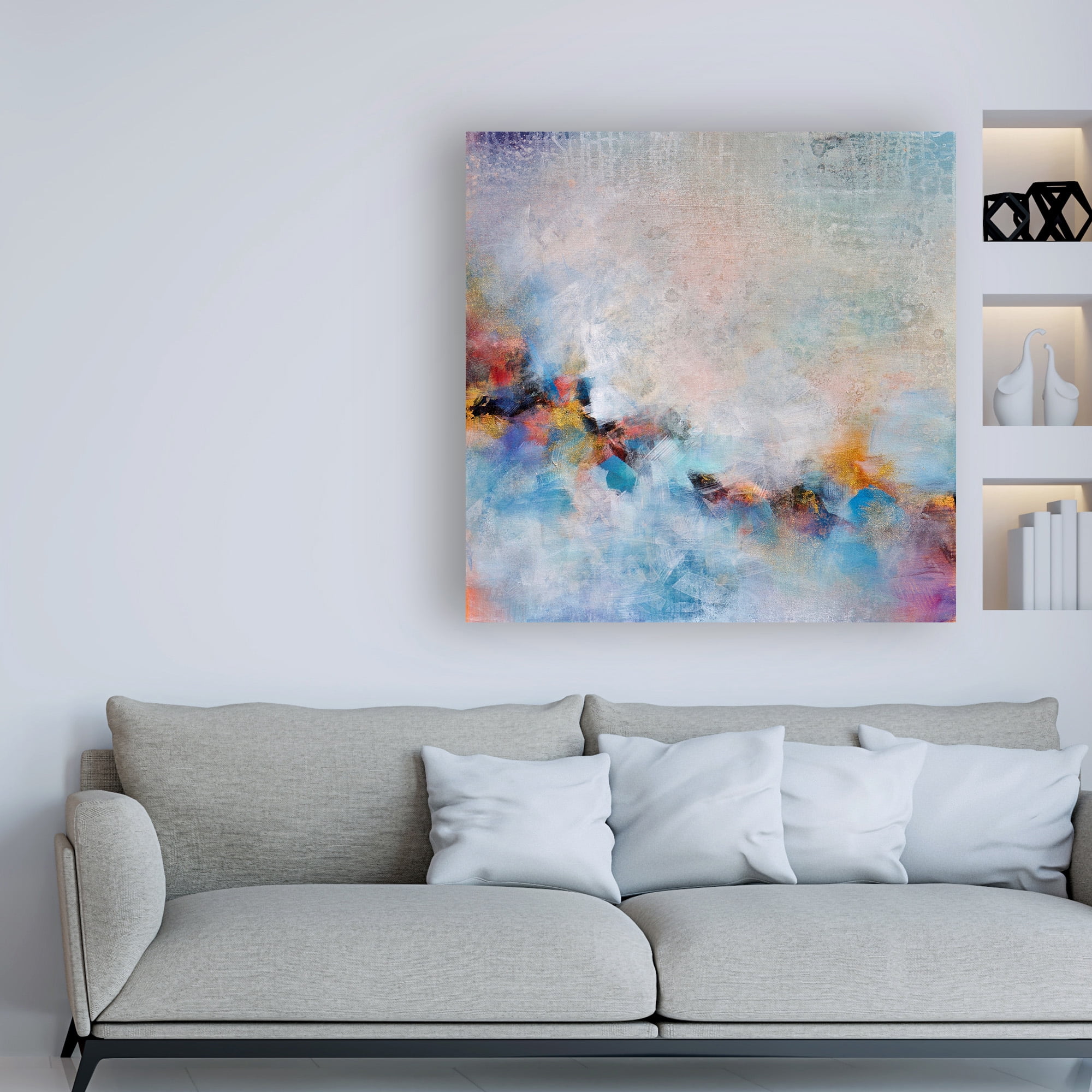 Trademark Fine Art 'Every Which Way' Canvas Art by Karen Hal