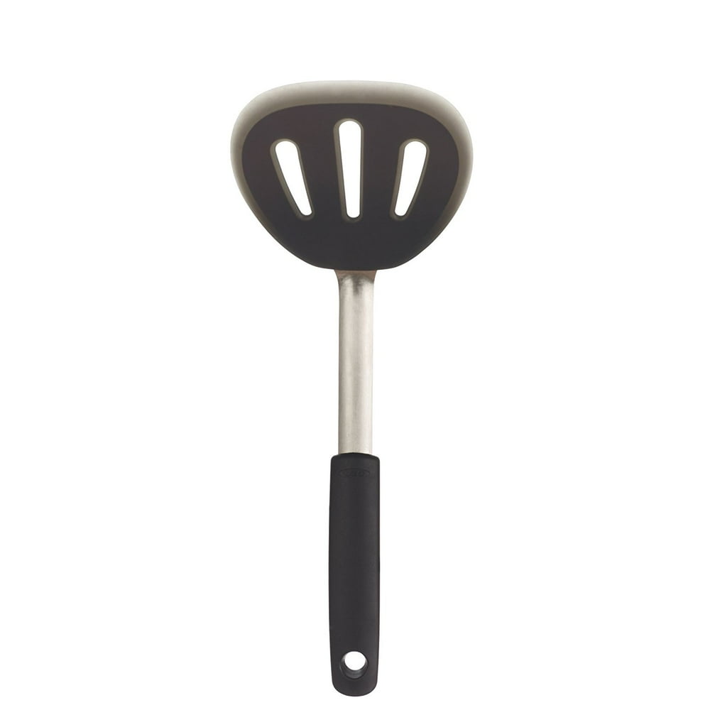 Good Grips Mini Silicone Flexible Pancake Turner/Spatula, Black