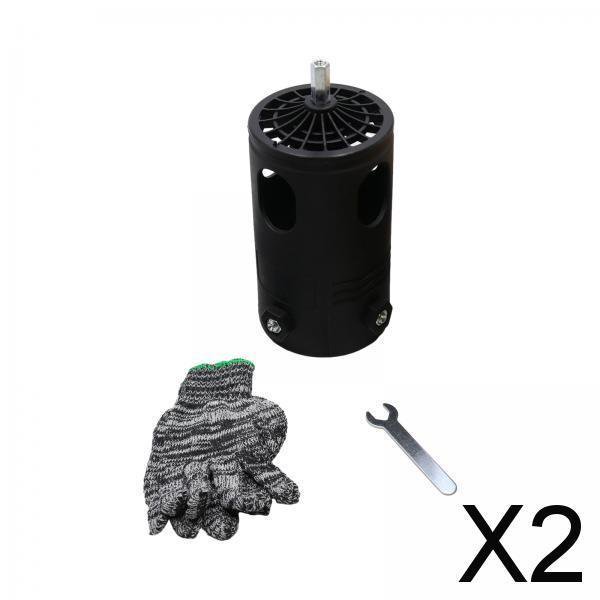 2x Trilladora de Tiras de Maíz, Máquina Descascaradora de Maíz con Guantes para Maíz Manual en La Herramienta de Tiras de Maíz COB para Granjas Domést 2 piezas
