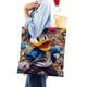 thumbnail image 4 of Donald Duck: Sailor Duck Bolso de tela con estampado de lienzo para mujer, bolsa de compras reutilizable y estética, con cremallera interior, regalo para mujer,38*45cm., 4 of 6