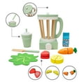thumbnail image 4 of Little Chef Frankfurt Wooden Toy Blender with Cuttable Play Food, 4 of 6