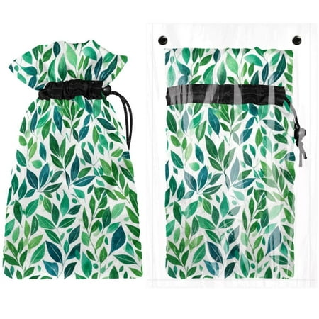 

Josid Leaf Pattern Reusable Outdoor Faucet Insulation Covers Waterproof and Freeze-Resistant Spigot Protector Bags 2 Pack 11 x 6.9