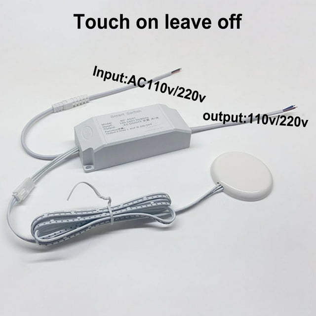 Dimmable Wood Touch Sensor Switch Compatible with 110V and 220V Systems