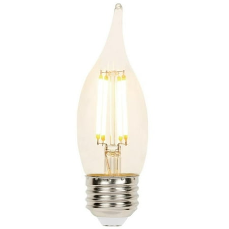 

Westinghouse 4317120 Pack Of (6) 5 Watt Clear Vintage Edison Dimmable Ca11 Medium (E26)