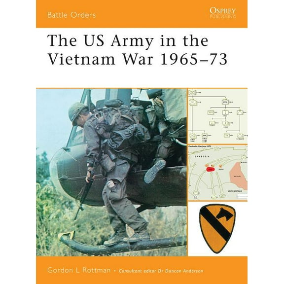 Battle Orders: The US Army in the Vietnam War 1965–73 (Paperback)