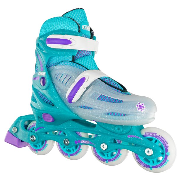 Crazy Skates Adjustable Inline Skates for Girls and Boys Beginner Kids Rollerblades Model