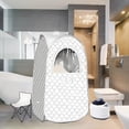 thumbnail image 1 of Sauna de portátil, caja de Sauna Personal portátil con vaporizador, temperatura ajustable, sala de SPA para interior, hogar, dormitorio SPA, 1 of 8