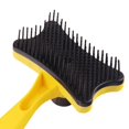 thumbnail image 3 of and Massage Comb Grooming Hair Removal , Yellow, 3 of 6