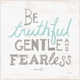 thumbnail image 2 of Great Art Now Be Truthful Gray by Sue Schlabach, Framed Wall Art, 14W x 14H, 2 of 3
