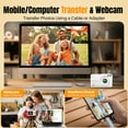 thumbnail image 5 of Digital Camera with 32GB TF Card, 1080P Full HD Kids Camera, 44MP & 16X Digital Zoom, Compact Point and Shoot Camera, Portable Small Cameras for Boys Girls Beginners (White), 5 of 9