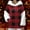 #227-Red, variant on Craaazy Women's Christmas Hooded Sweatshirt Oversized Warm Long Sleeve Tops Gifts