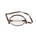 thumbnail image 2 of Clear Stadium Crossbody Bag, Adjustable Transparent Shoulder Bag, Visible Storage with Adjustable Strap, Event Carry Bag for Game Day, Concert, Indoor Display, Brown, 9.8 x 6.7 x 5.9 in, 1pc, 2 of 5