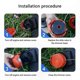 thumbnail image 5 of Replacement Trimmer Spool Set of 6 - Compatible with Lawn Trimmers and Reel Wire Systems, 5 of 5