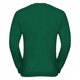 thumbnail image 3 of Russell - Sudadera con cuello de pico Modelo Workwear (Verde botella), 3 of 4