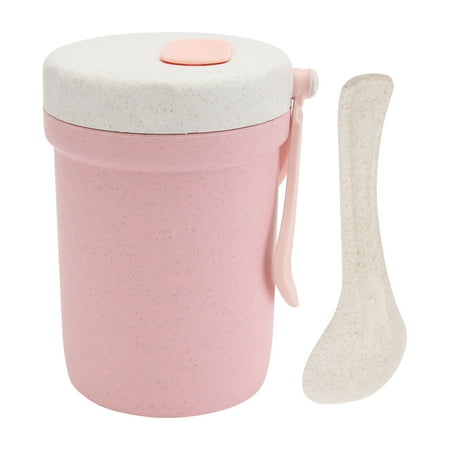 

1Pc Portable Insulation Cup Creative Sealed Water Mug Home Microwave Soup Cup