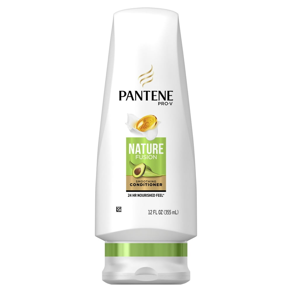 Pantene ProV Nature Fusion Smoothing Conditioner with Avocado Oil, 12.