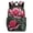 HuWng-2, variant on Striped Pink Roses Blooming Beautifully Backpack Travel Laptop Casual College Daypack Back to Bag