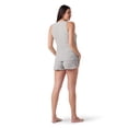 thumbnail image 4 of Ingrid & Isabel For Every Belly Women's Maternity Ribbed Henley Tank & Short Set, Sizes S-XXXL, 4 of 7